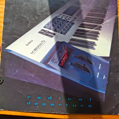 Immagine Kawai K5000S 61-Key Digital Synthesizer 1996 - Silver / Black - 9