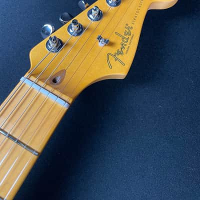 Fender American Professional Classic Stratocaster - HSS, Faded Black image 7