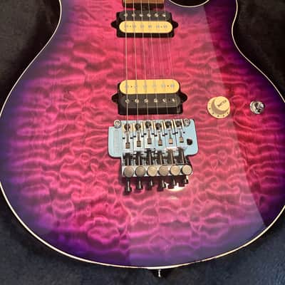 Ernie Ball Music Man Axis HH Tremolo 2024 - Present Ollalieberry Quilt image 1