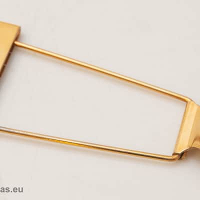 Original 60's Gibson Diamond Trapeze Tailpiece Gold - ES-345, ES-355, Etc image 13