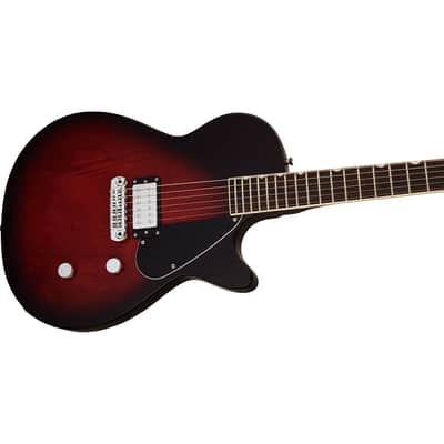 Gretsch Guitars Electromatic Jet Club 1 Pickup Claret Burst image 4
