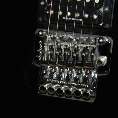 JACKSON DK2 DINKY MIJ  1996 2-Tone Black and w/tan neck image 3