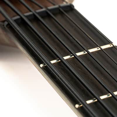 2019 Alpher Mako Elite Thinline 6-String Bass Guitar w/ Aguilar Super Singles, Wenge Neck/Top, Boutique Build Quality image 7