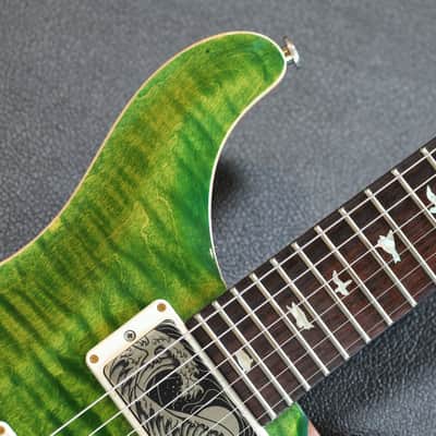 Minty! 2020 PRS 35th Anniversary Custom 24 Electric Guitar Green + OHSC image 4
