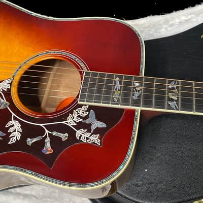 NEW! Gibson Hummingbird Custom Koa - Dealer Select - Autumnburst - Authorized Dealer - Custom Shop - 4.85 lbs - G07194 image 2