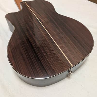 Kremona Fiesta F65CW-7S 7-String Nylon Classical Guitar – Fishman Electronics, Gig Bag Included – Mint image 11