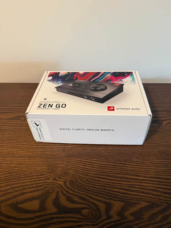 Antelope Zen Go Synergy Core Thunderbolt Audio Interface 2021 - Present - Black image 1
