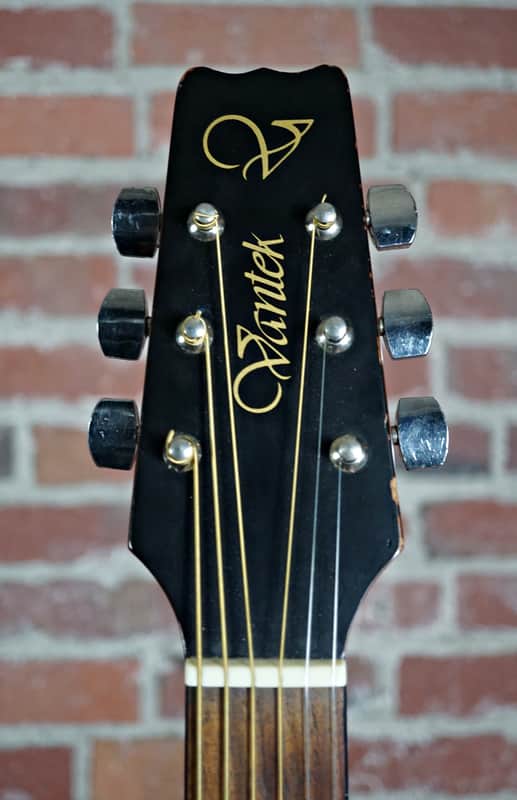 Vantek Acoustic Guitar Dreadnaught by Vintage VIS 1 1980'S Natural