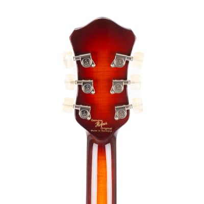 2015 Hofner Committee Special Edition Electric Guitar w/Case, Sunburst, P1XXXX image 9