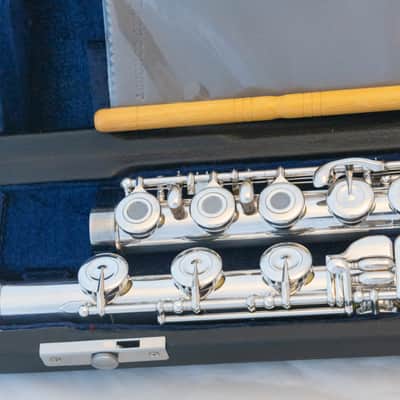 Muramatsu EX III Open-hole Conservatory Flute *Silver Headjoint *Low-B *Made in Japan *Cleaned & Serviced image 3