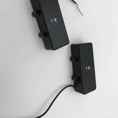 Washburn Black 4 String Bass Soapbar Pickups Set image 4