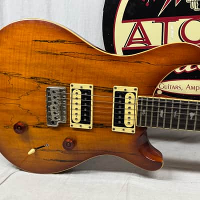 PRS Paul Reed Smith SE Custom 24 Zebrawood Guitar 2015 image 2