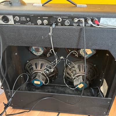 Fender Super Reverb "Drip Edge" 2-Channel 40-Watt 4x10" Guitar Combo 1968 - 1969 - Silverface image 6