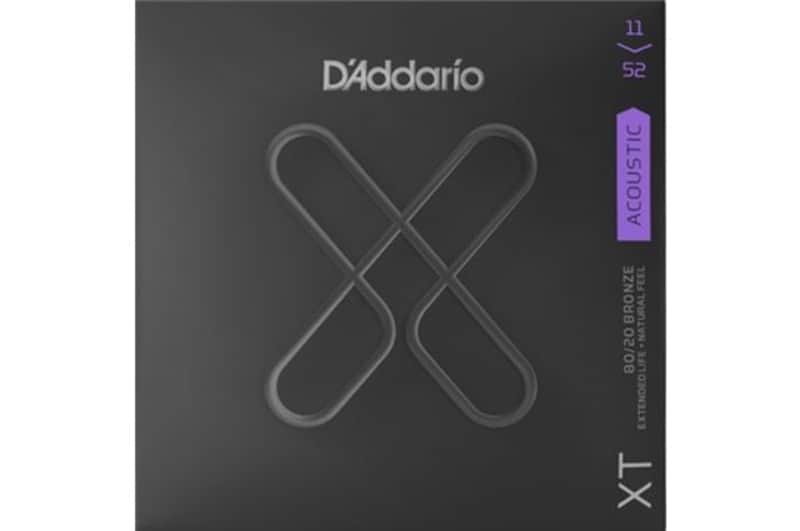 D'Addario XTABR1152 XT 80/20 Bronze Custom Light Acoustic Strings .011-.052 Bild 1