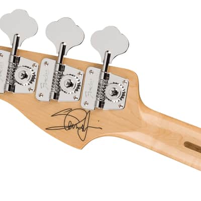 Fender Steve Harris Artist Series Signature Precision Bass 2015 - Present - Olympic White image 5