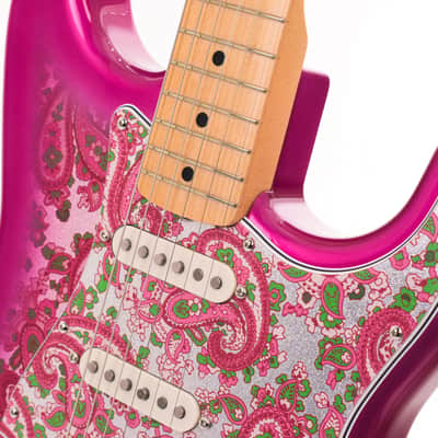 Fender MIJ Limited Edition Paisley Stratocaster 2026 Pink Paisley 3523gr image 6