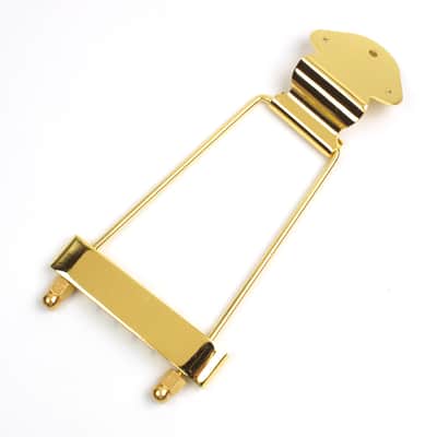 Archtop Guitar Trapeze Tailpiece For kay hamony silvertone etc old Guitar Gold Plated