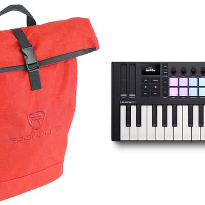 Novation LAUNCHKEY MINI 25 MK4 25-key MIDI Ableton Keyboard Controller+Backpack