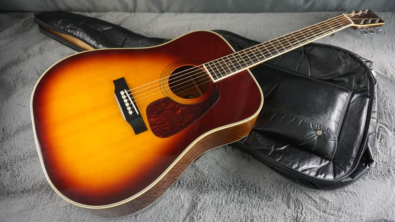 Morris MD-507 Japan Sunburst Acoustic | Reverb