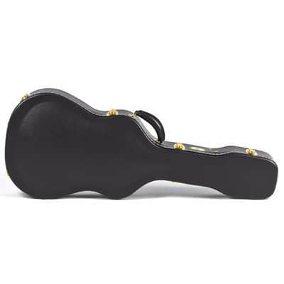 Guardian CG-044-OO Deluxe Vintage Hardshell OO-Style Guitar Case, Black image 3