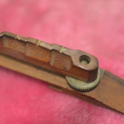 Vintage 1950's Gibson Rosewood Archtop Bridge and Base - L-5ces, Super 400, Es-175 1960's image 6