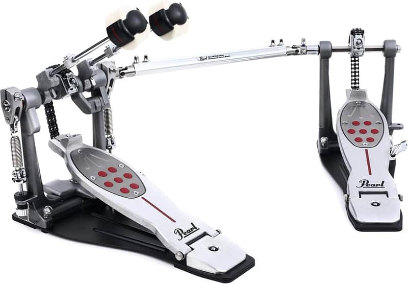 Pearl Eliminator Redline Left-Handed Double Bass Drum Pedal - Chain Drive (P2052CL) image 1