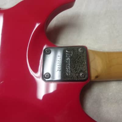 Excellent 1987 Ibanez 540P Roadstar Pro Japan Magenta Solidbody Electric w/ Case image 9