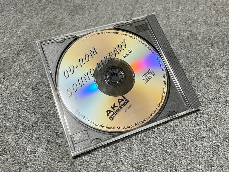 AKAI CD-ROM SOUND LIBRARY Vol.0b image 1