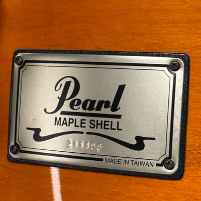 Pearl M1270 12x7" Maple Soprano Snare Drum with Bag - 2010s - Liquid Amber image 12