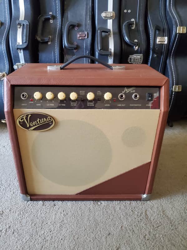 Ventura 50R Acoustic 2000s Reddish 50 Watt Guitar amp image 1