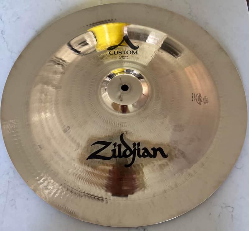 Zildjian 18" A Custom China Cymbal 1997 - Present - Brilliant image 1