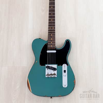 Fender Custom Shop 1963 Telecaster Custom Relic Sherwood Green w/ Twisted Tele, Seymour Duncan Little '59 image 2