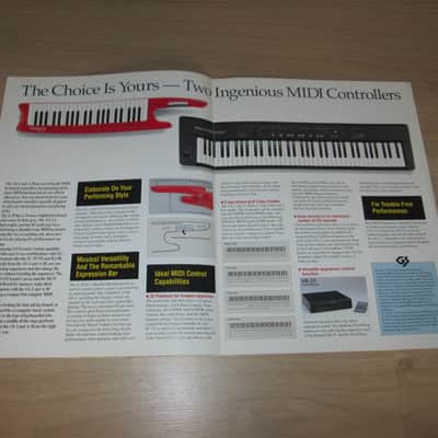 Roland Synthesizer Literature Package (with D-70)  - Brochure/Catalog - Rare image 9