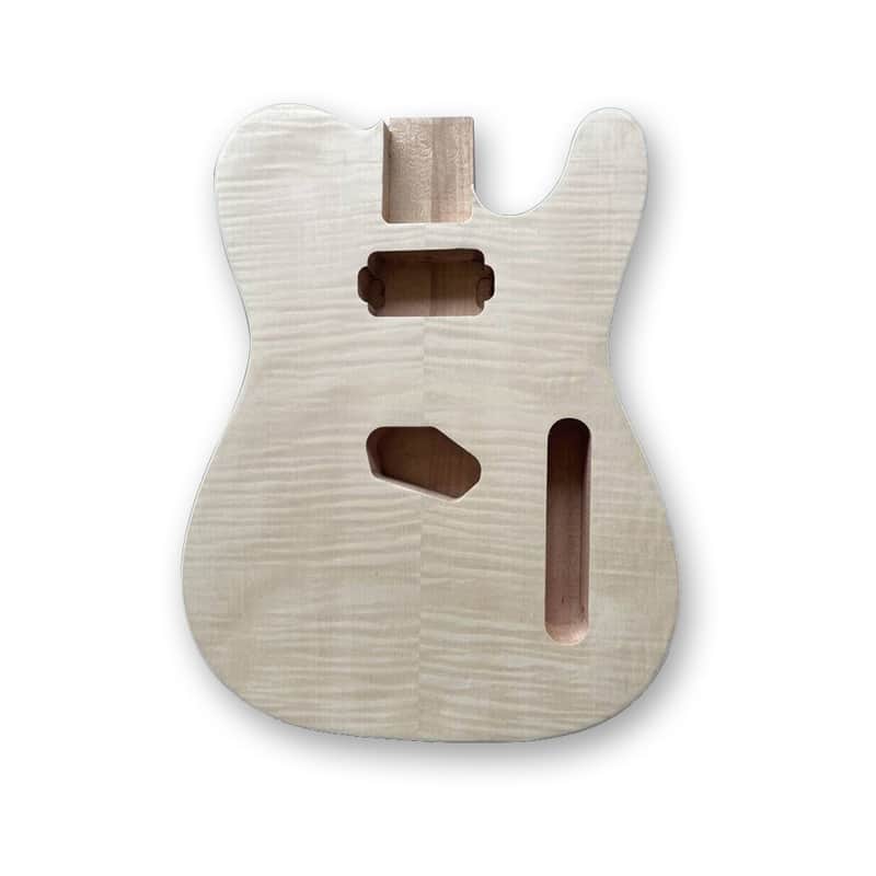 Guitar Body Mahogany Maple TELE Style DIY Electric Guitar Body Replacement image 1