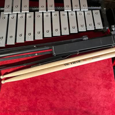 Ludwig M652RBR Musser Student Bell, Practice Pad, & Music Stand Kit W/Rolling Bag 2010s - Standard image 5