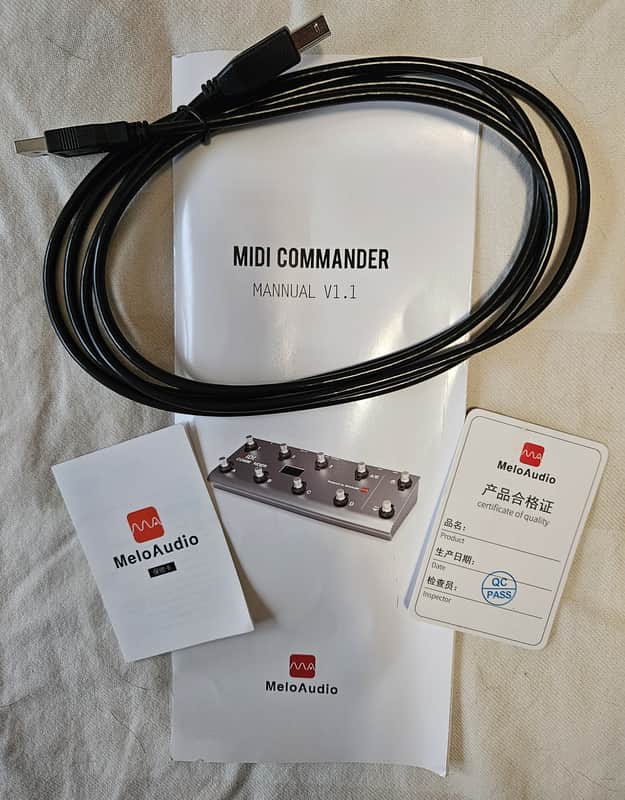 MeloAudio MIDI Commander Midi Controller Foot Switch | Reverb