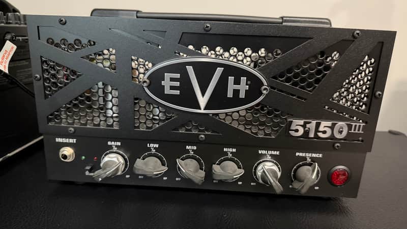 EVH 5150 III LBX-S 2-Channel 15-Watt Guitar Amp Head 2020 - Present - Stealth Black image 1