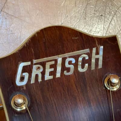 Vintage Gretsch solid spruce top acoustic / electric guitar  Sun valley  60’s  - Natural nitrocellulose image 1