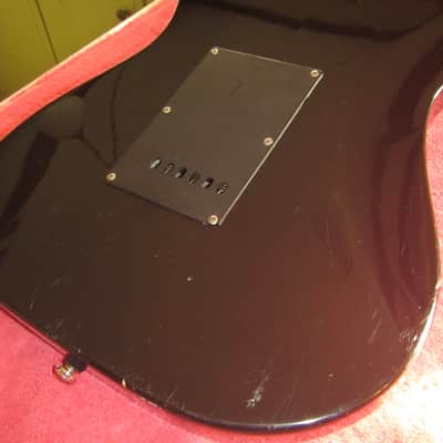 Washburn GWL Strat style electric guitar 2000's? - Gloss Black image 25