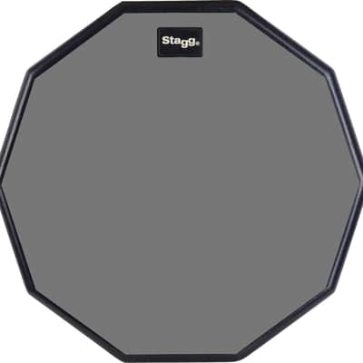 Stagg 12" Rubber Drum Stick Practice Pad TD-12R image 2