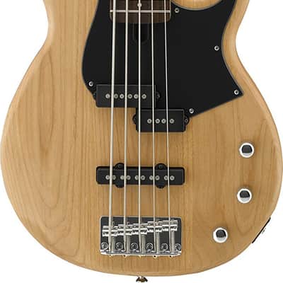 Yamaha BB615 5-String Active Bass Guitar - Yellow Natural | Reverb