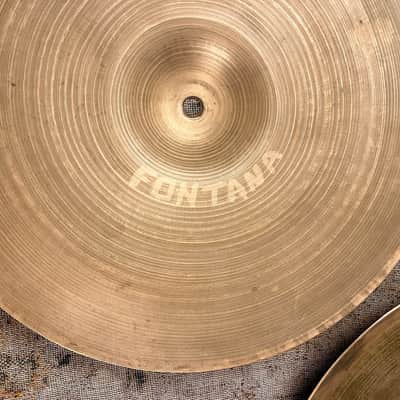 Vintage Zildjian 1960s New Beat 14” Hihats 914 1197 g DRY LIGHT! AMAZING Tone! EARLY NEW BEATS image 5