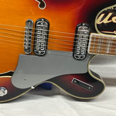 Welson 1960s DS2 Vintage Hollow Body Electric Guitar image 6