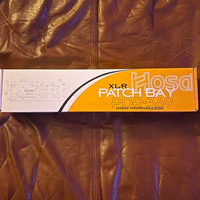 Hosa PDR369 PDR-369 XLR Patch Bay 12 point NEW image 1