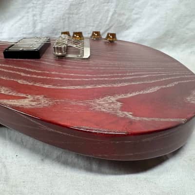 Knaggs Kenai T3 Satin Singlecut Guitar with Case 2017 - Burgundy Drift image 18