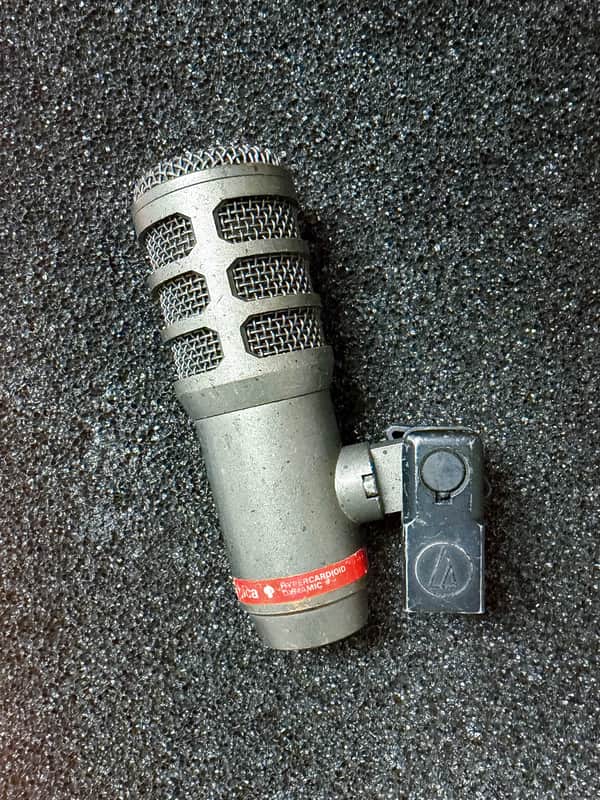 Audio-Technica ATM25 Hypercardioid Dynamic Instrument Microphone 2000s - Dark Gray image 1