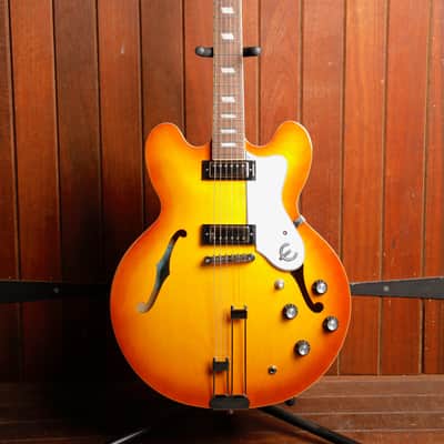 Epiphone Riviera Frequensator Royal Tan Semi-Hollow Electric Guitar image 2