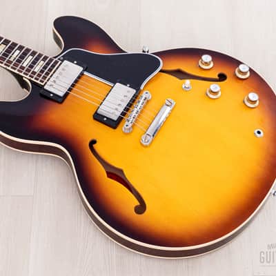 2020 Gibson Custom Shop Historic 1964 Gibson ES-335 VOS Vintage Burst w/ Case, Tags, CoA image 10