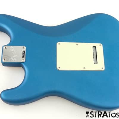 Fender American Performer Strat BODY & HARDWARE Satin Lake Placid Blue image 3