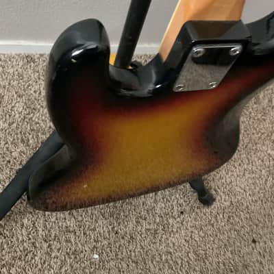 El Degas Jazz Bass 1970/1980's, Sunburst, HH Mini Humbuckers image 14
